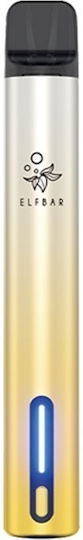 Elf Bar ELFA Turbo Vaporizer 2ml με Ενσωματωμένη Μπαταρία 550mAh Χρυσό