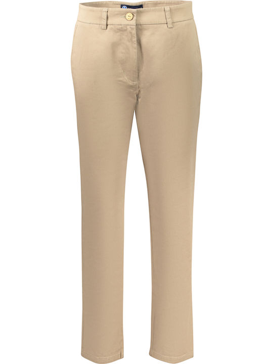 North Sails Womens Дамско Chino Панталон Brown