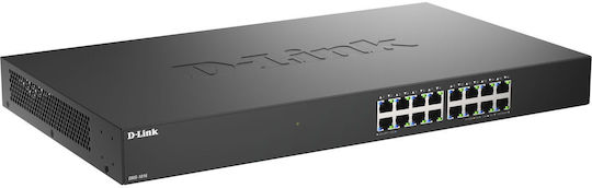 D-Link DMS-1016/E L2 Switch με 16 Θύρες Gigabit (1Gbps) Ethernet