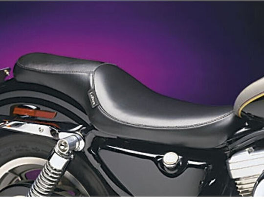 Le Pera Σέλα Διπλή Οδηγού Συνεπιβάτη Μοτοσυκλέτα Harley Davidson '79 '81 Xl Sportster Lepera Silhouette 2-up Seat