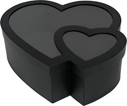 Luxury Black Heart-Shaped Gift Box Hometheory