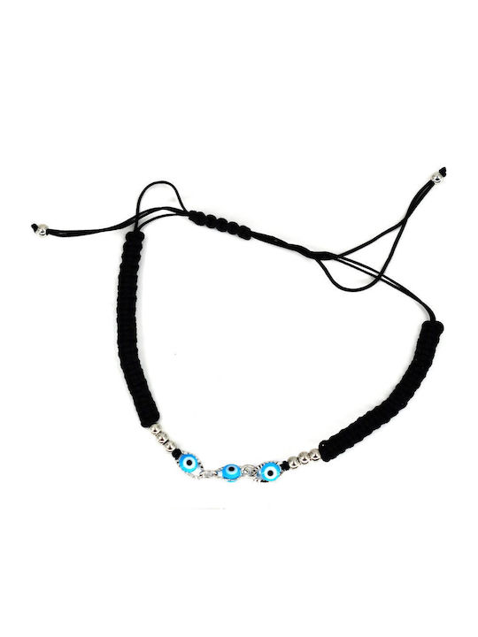 Elegant Femeie Brățară Macrame cu model ochi protector din Snur