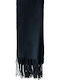 Women's Wool Scarf Navy Blue