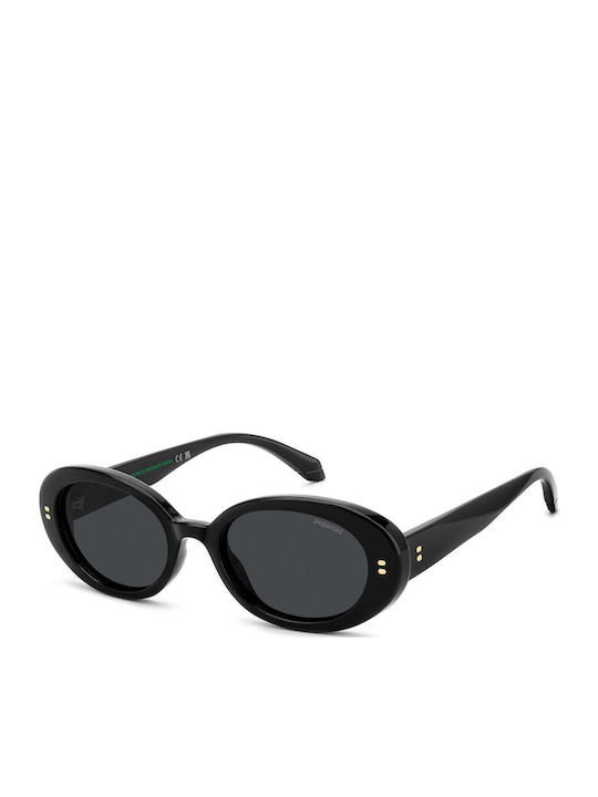 Polaroid Women’s Sunglasses With Black Horn-Rim...