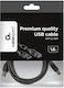 Cablexpert USB 2.0 Cable USB-A male - USB-B male 1.8m USB-2MF