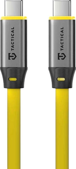 Tactical USB 2.0 Cable USB-C male - USB-C 60W Yellow 1m (57983127955)