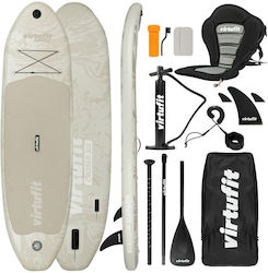 Virtufit Cruiser 305 Inflatable SUP Board Kayak Sand Beige