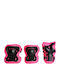 Athlopaidia Children's Protective Gear Set for Rollers Fuchsia