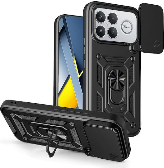 Techsuit Camshield Series Задна корица Черен (Poco F8 Ultra)