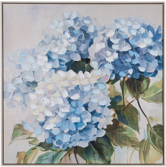 Iliadis Hydrangea Πίνακας σε Καμβά 80x80cm