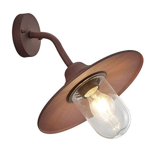 Bot Lighting Jerez Стенно Външно Осветително Тяло E27 30x30x31.5εκ.