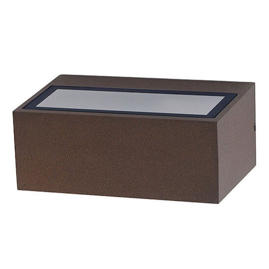 Bot Lighting Valencia2 Lumină de exterior montată pe perete E27 17x7x11.5εκ.