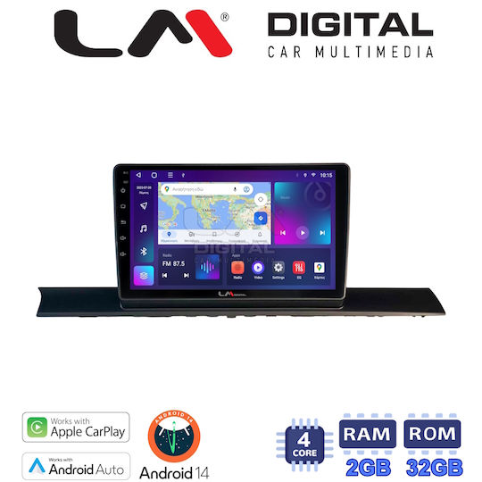 LM Digital Auto-Audiosystem für Audi A4 / A5 2016 > 2021 (Bluetooth/USB/WiFi/GPS/Apple-Carplay/Android-Auto)