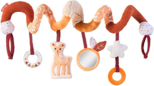 Sophie La Girafe Spiral Toy for Crib and Stroller with Mirror for 0++ Months