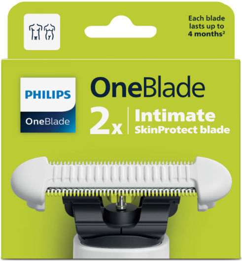 Philips Oneblade Intime Ersatzteile Unisex 2 Stück