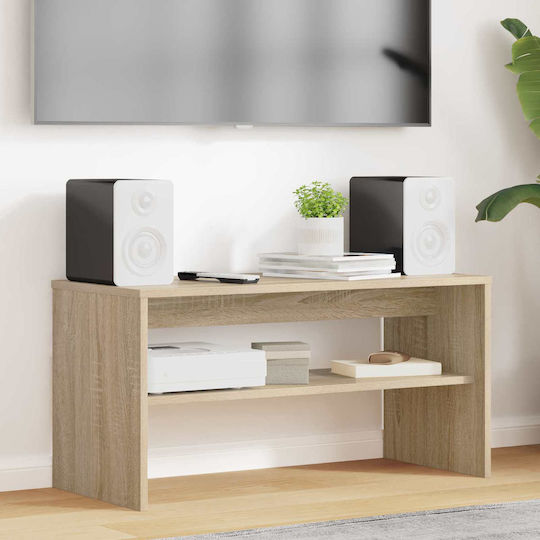 vidaXL TV Stand Sonoma Oak M80xP35xH40cm
