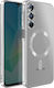 Husă Avizar Samsung Galaxy A16 Compatibilă Cu Magsafe Margine Crom Argintiu