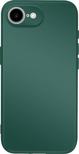 Avizar Husa iPhone 16 Silicon Soft-Touch Seria Fast Cover Verde Închis
