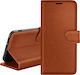 Zanaé Brieftaschenhülle Huawei Y6s Y6 2019 8a Stand Tab Braun