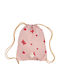 Fabelab Kinder Rucksack Beuteltasche Rosa