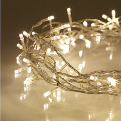 200 Lights LED 20m. Warm White in String 1pcs