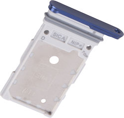 Clappio Kompatible SIM/SD-Kartenhalter Galaxy S25 Ultra Dual Nano Blau