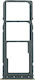Clappio Dual Nano Sim Micro-sd Kartenhalter Ersatzfach Realme C75 Gold