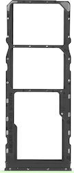 Clappio Dual Nano SIM Micro-SD-Kartenhalter Ersatzfach Redmi A5 4G Schwarz Grün Clappio Dual Nano SIM Micro-SD-Kartenhalter Ersatzfach Redmi A5 4G Schwarz Grün
