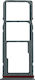 Clappio Dual Nano Sim Micro-sd Card Replacement Tray Realme C75 Black