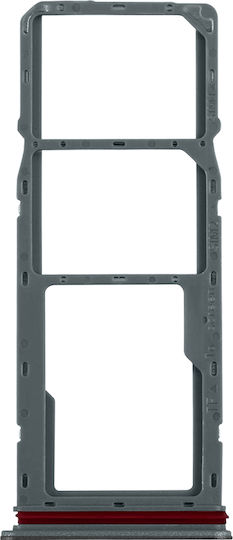 Clappio Dual Nano Sim Micro-sd Card Replacement Tray Realme C75 Black