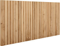 Polihome Κεφαλάρι Ξύλινο Μπεζ 140x80cm