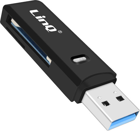 Linq SD Micro SD Kartenleser USB 3.0 Verbindung Geschwindigkeit Bis Zu 5 Gbps Schwarze