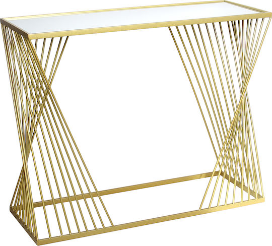 Konsolemit Spiegel Golden L101xB35xH80cm
