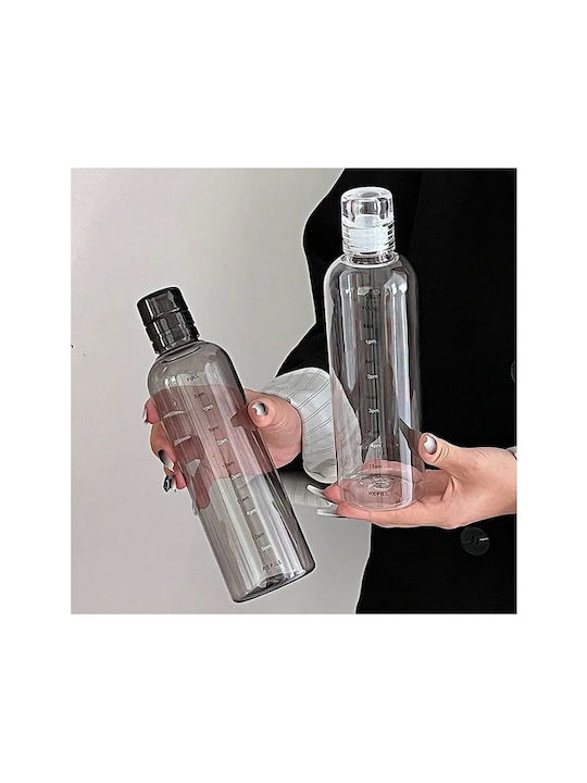 Dream House Flasche Wasser Glas mit Schraubverschluss Transparent 750ml