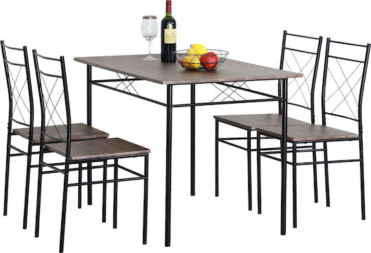 Dining Room 5pcs 110x70cm