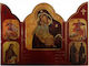 Triptych Mică Imagine Maica Domnului Diverse Modele 6898-004b