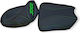 Zxr400 Kawasaki Anti-Slip Seat Cover Open Green Stitches Logo