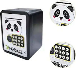 Căsuță de Bani pentru Copii cu Parolă Panda Bancnote Monede