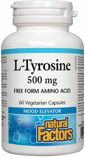 Natural Factors L-tyrosine 500мг 60 Капсули Natural