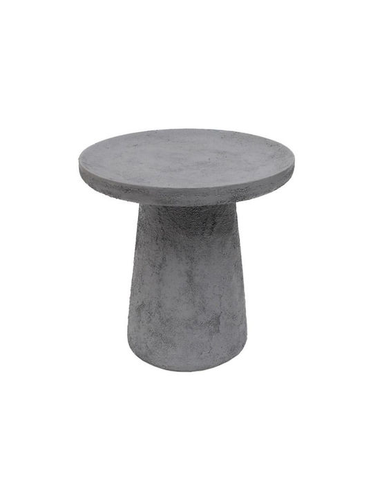 Round Side Table Fl7031 Gray M50xL50xH50cm