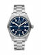 Men's Watch 44mm Battery with Silver Stainless Steel Bracelet