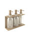 Pam & Co Επιτοίχιο Dispenser Πλαστικό Μπεζ 300ml