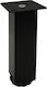 Gian Metal Furniture Leg 10cm Black N55-10-BLCK