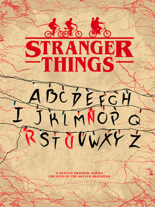 Poster Stranger Things Mv307 21cm x 30cm