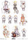 256110 Rice Paper Angels 21x29cm Itd-r089 Set 3 Pieces