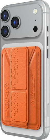 Skinarma MagSafe Kartenetui Kado Haxa in Orange Farbe