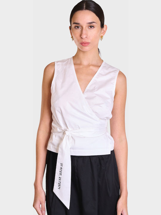 Women's Blouse Cotton White