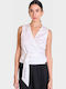 Women's Blouse Cotton White