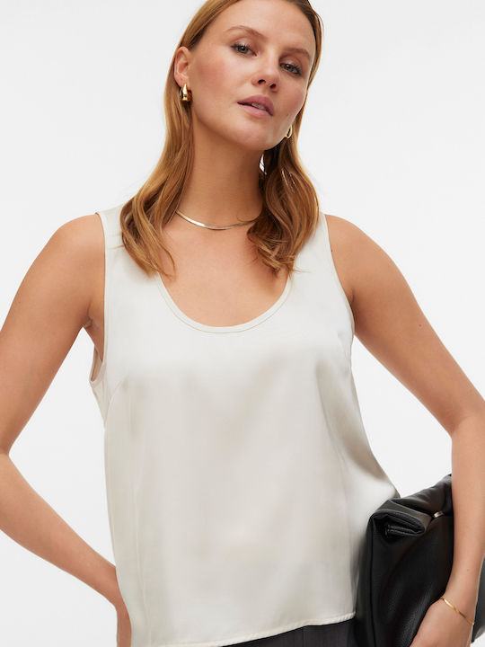 Vero Moda Aware Γυναικεία Μπλούζα Αμάνικη Off W...