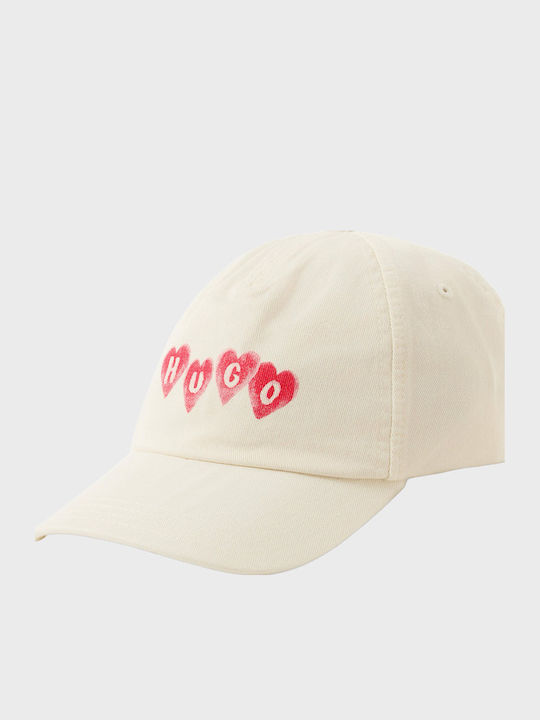 Hugo Cotton-twill Cap Heart Branding Cara-valen...